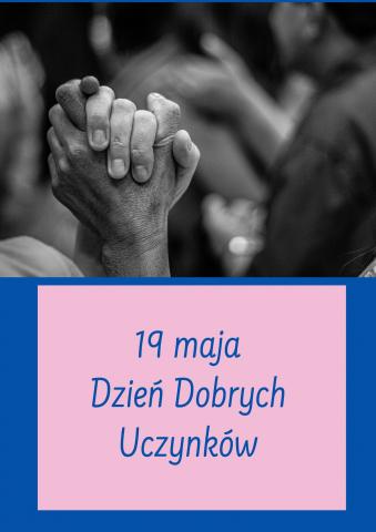 Plakat- Dzień Dobrych Uczynków