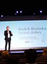 Zdjęcie Radosława Brzózki z konferencji Lepsza Edukacja